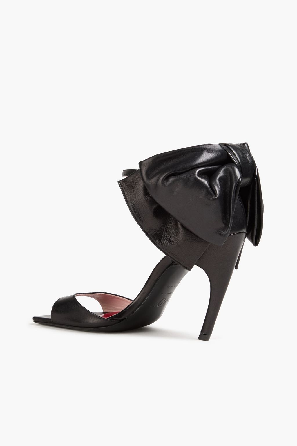 ROGER VIVIER Bow-detailed leather sandals