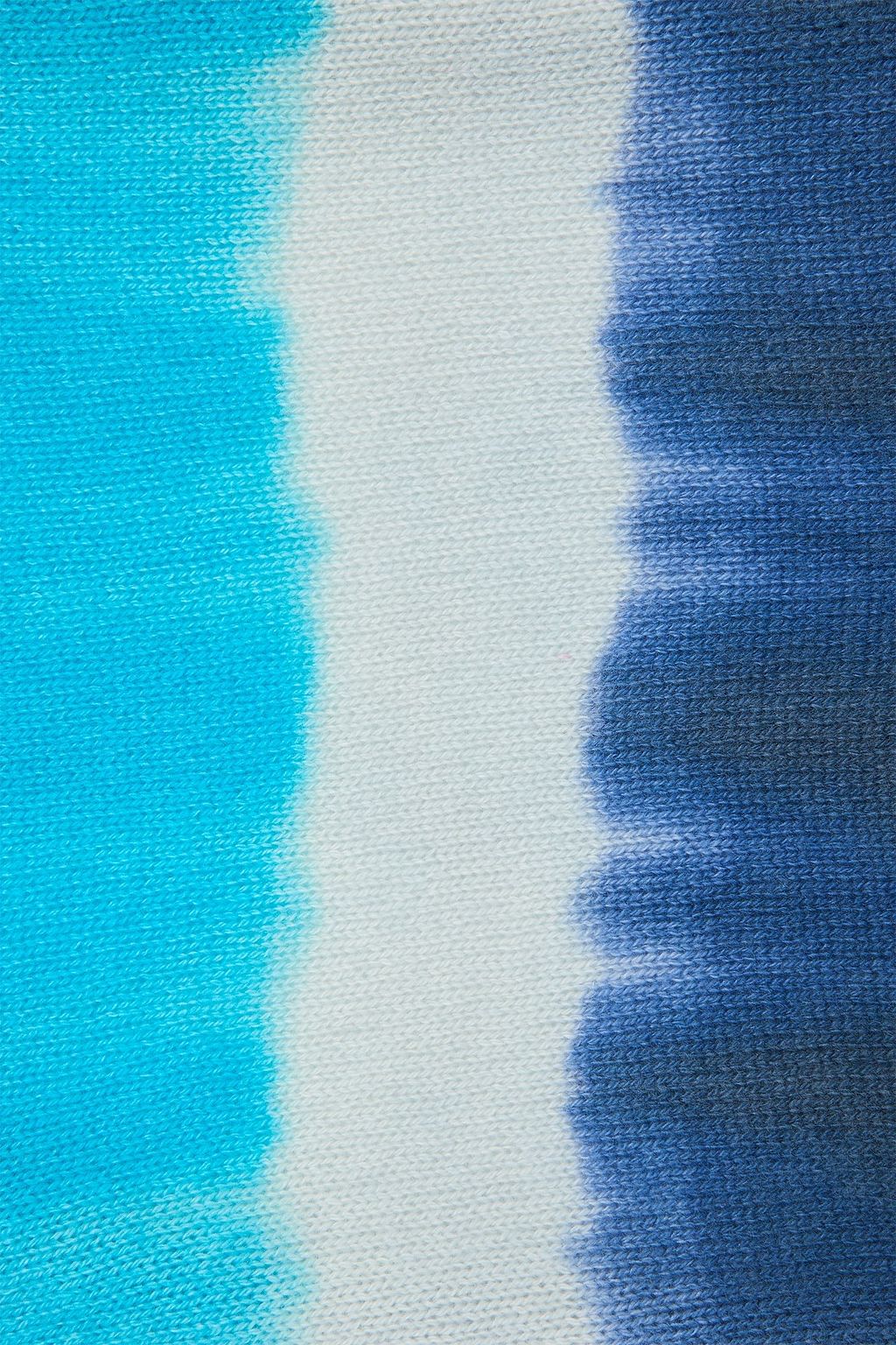 THE ELDER STATESMAN وشاح من الكشمير مصبوغ بطريقة الربط