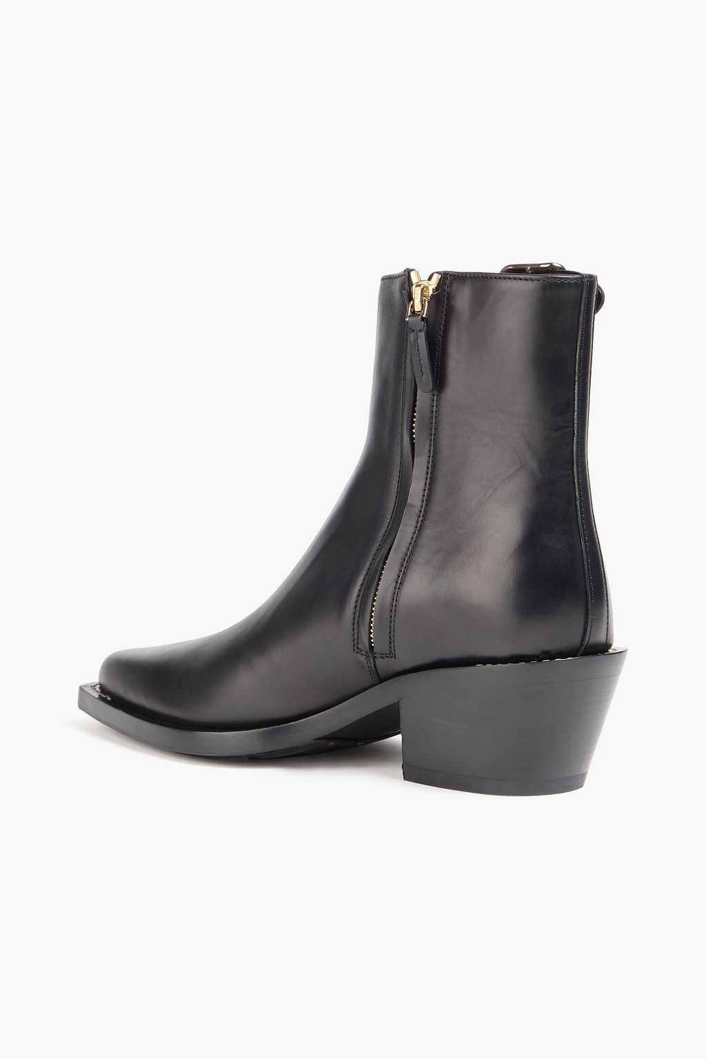 CHLOÉ Nellie woven leather cowboy boots
