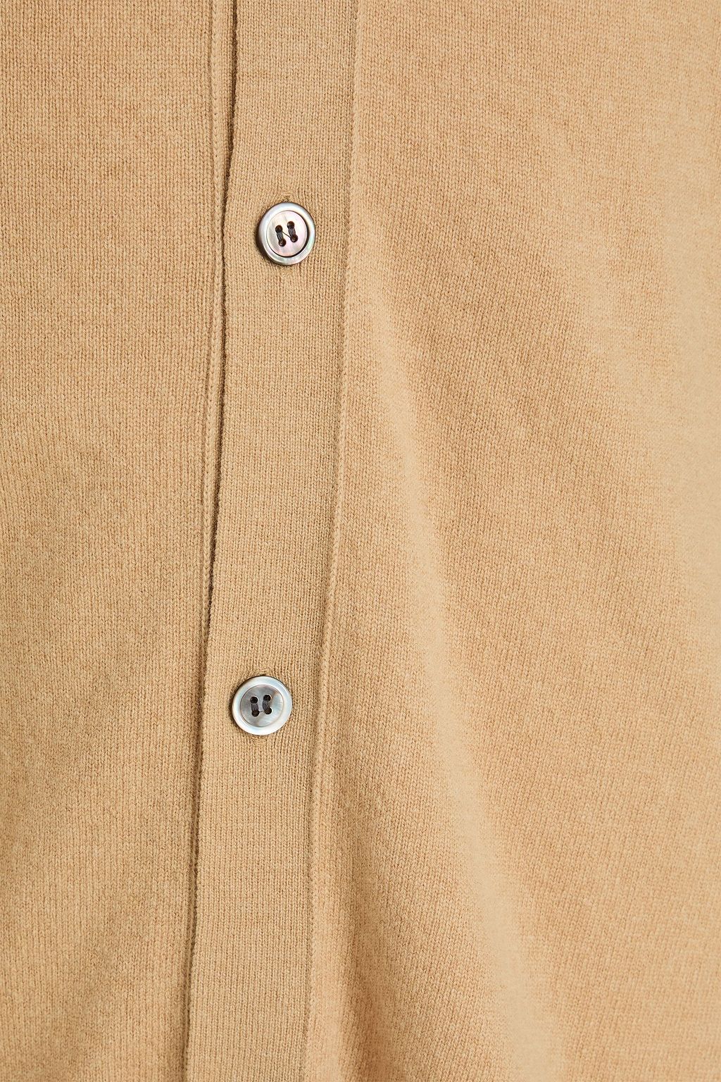 LACOSTE X COMME DES GARÇONS SHIRT Asymmetric wool cardigan