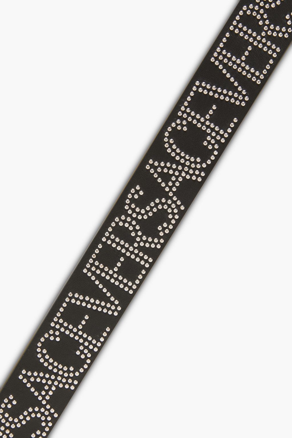VERSACE Studded leather belt