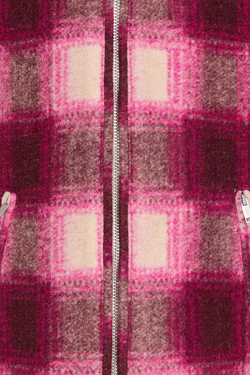 MARANT ÉTOILE フェルト ジャケット チェック