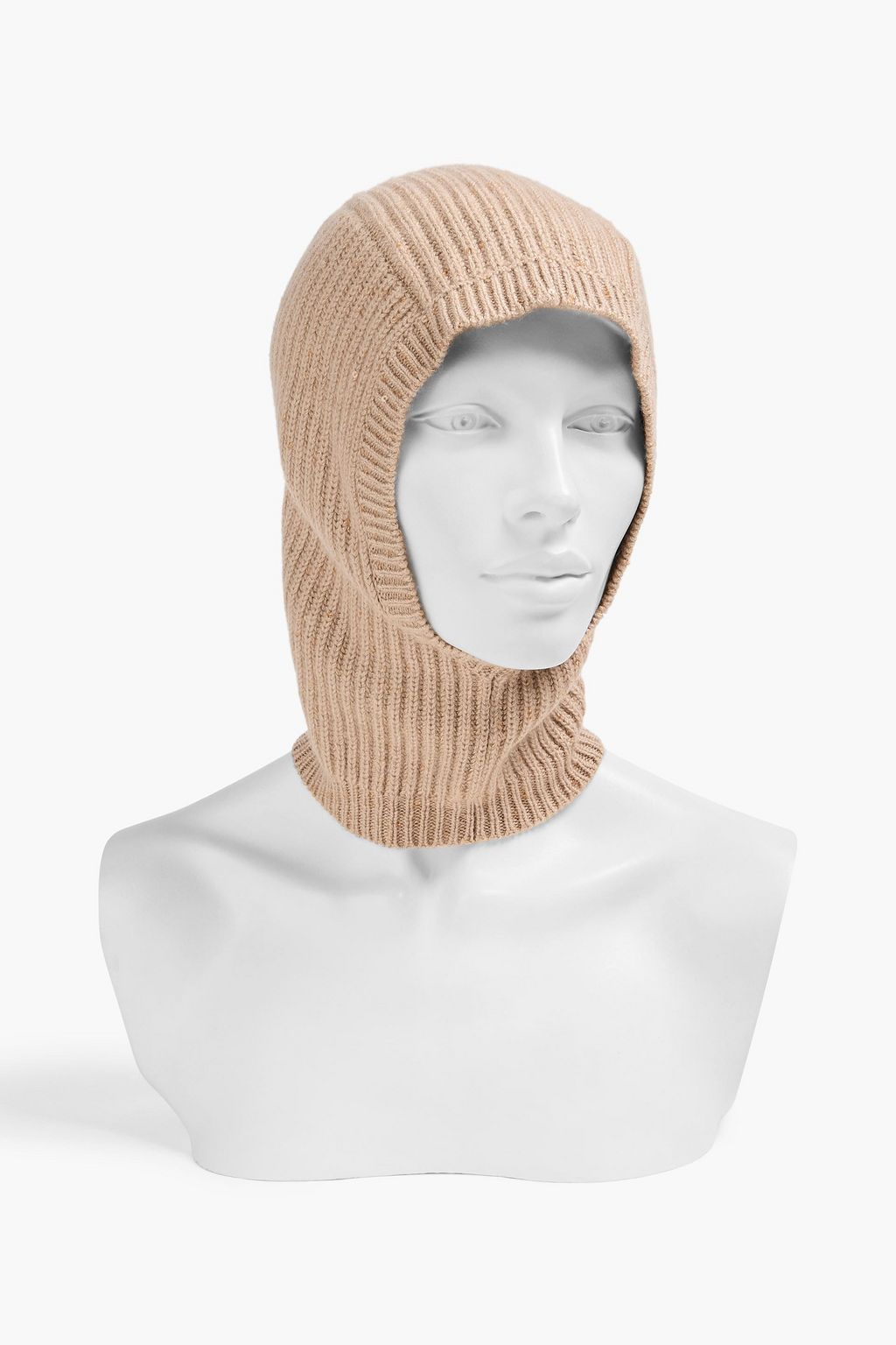 BRUNELLO CUCINELLI Sequin-embellished cashmere and silk-blend balaclava