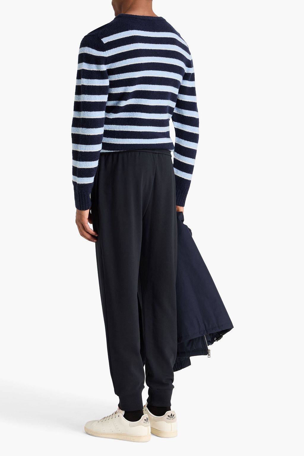 THE ROW Tapered French cotton-terry sweatpants