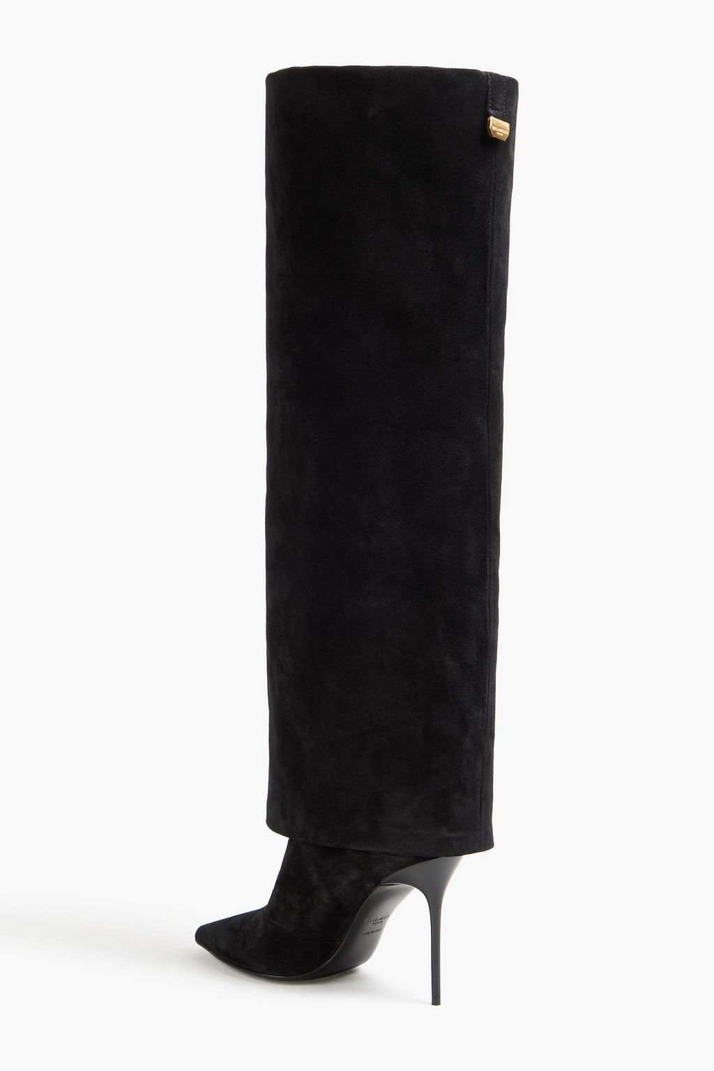BALMAIN Ariel suede over-the-knee boots
