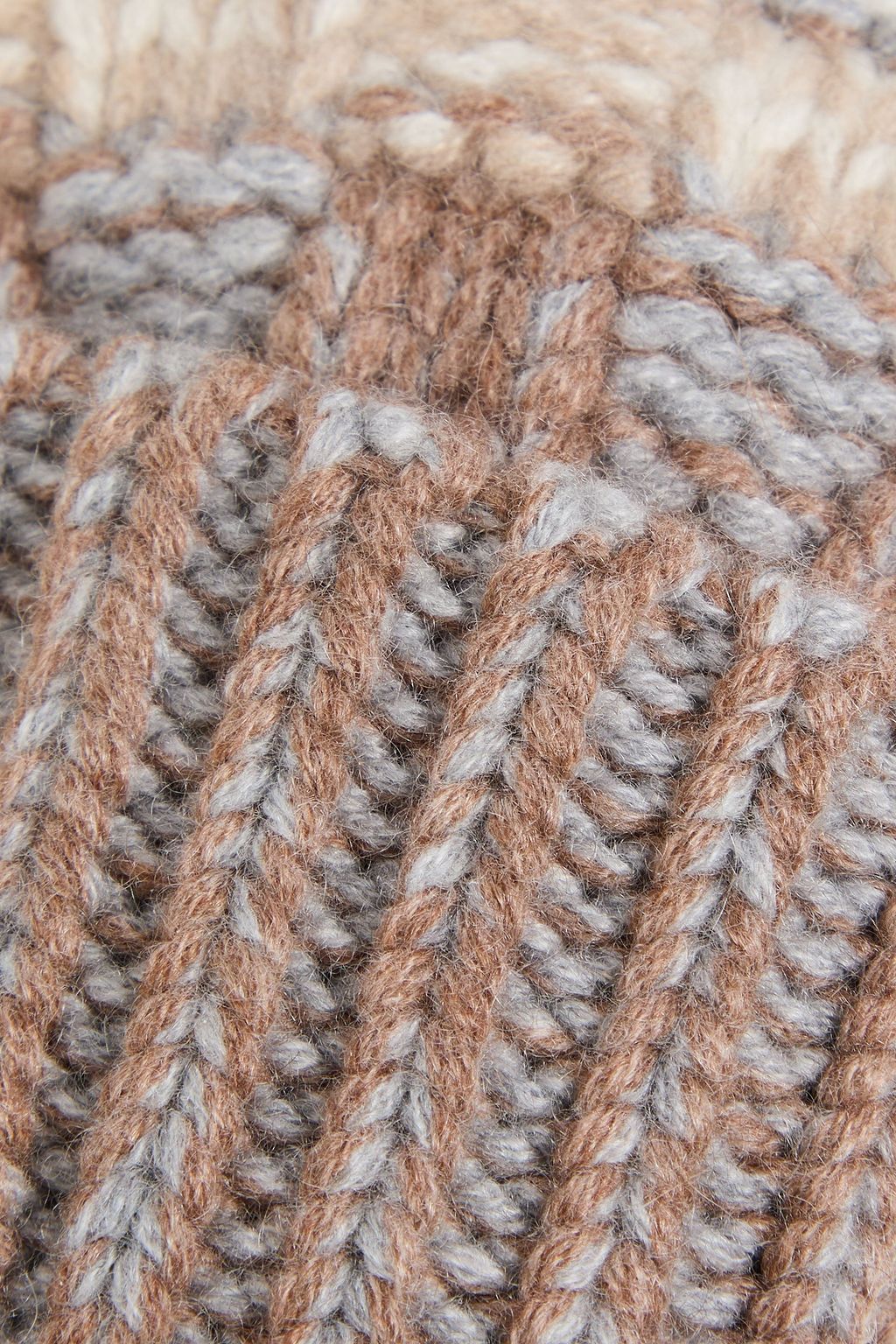 GABRIELA HEARST Checked waffle-knit cashmere mittens