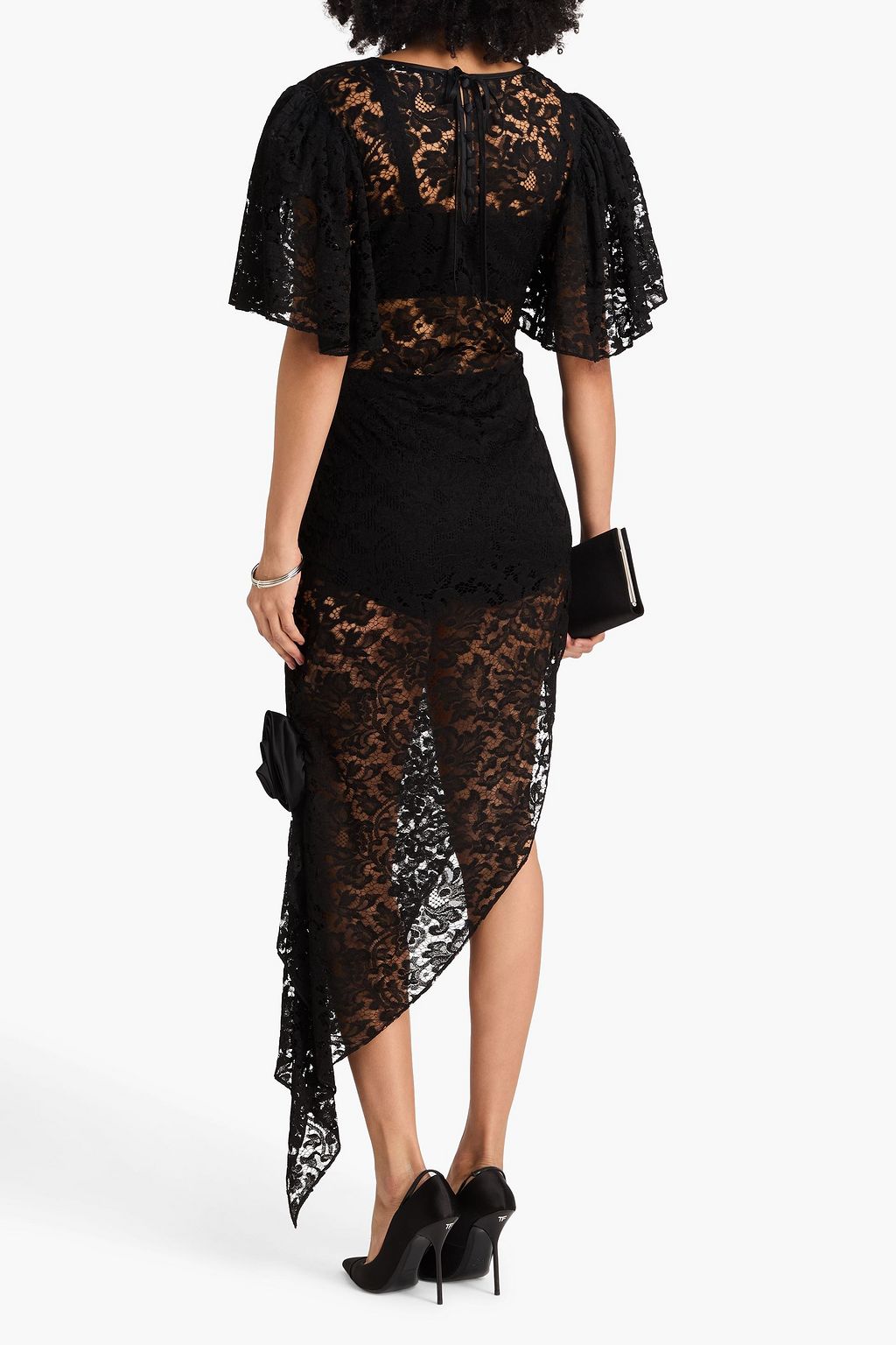 ALESSANDRA RICH حذاء سنيكرز "تالون" من الجلد السويدي والكانفاس