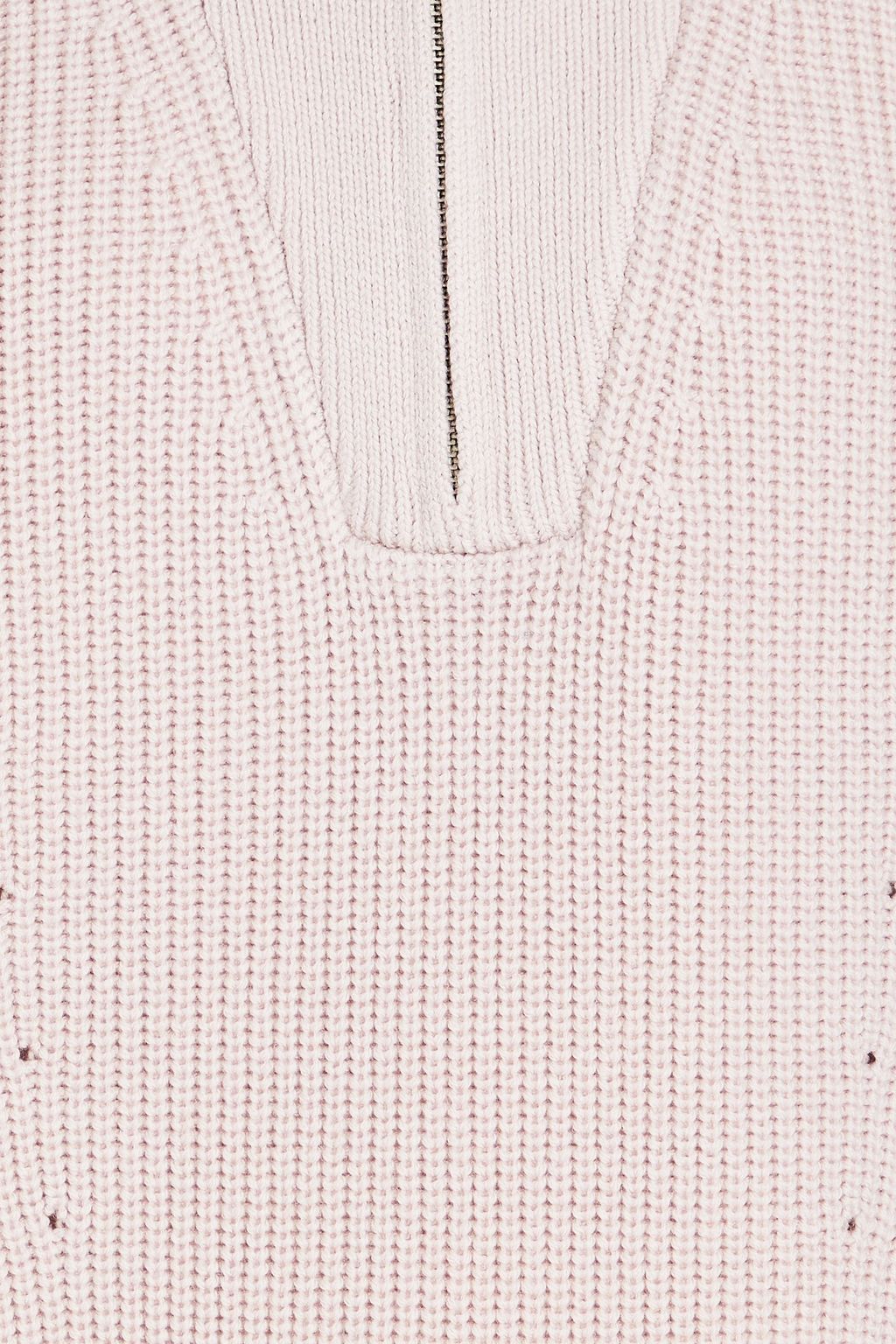 MARANT ÉTOILE كنزة "بيني" بنصف سحاب من صوف المارينو بتصميم مضلّع