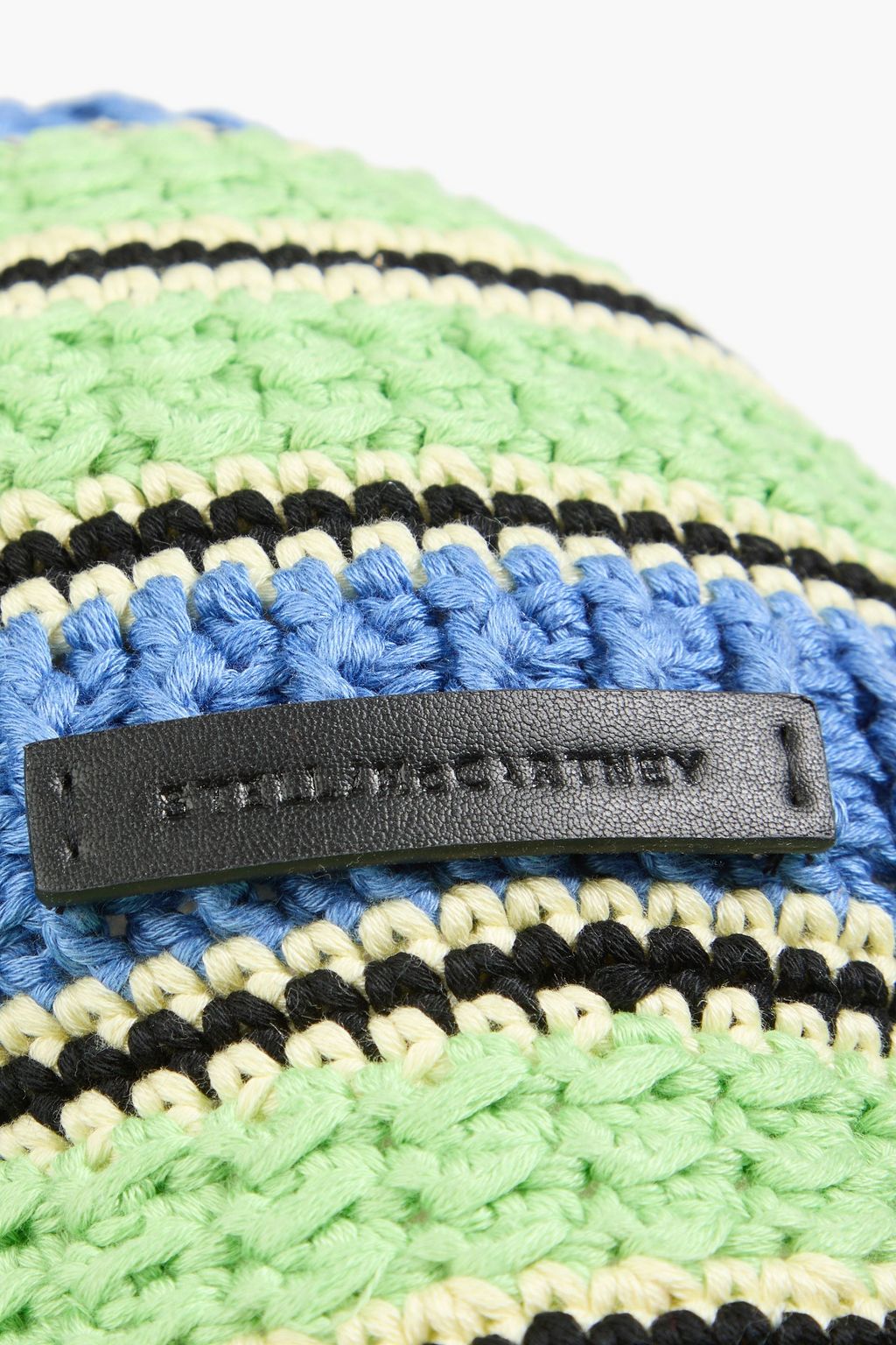 STELLA MCCARTNEY بنطال جينز "ذا أيقون" بحواف واسعة وخصر مرتفع