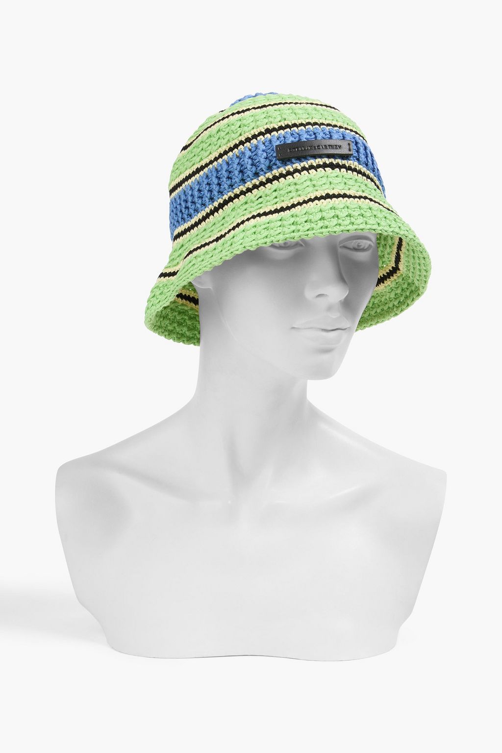 STELLA MCCARTNEY بنطال جينز "ذا أيقون" بحواف واسعة وخصر مرتفع