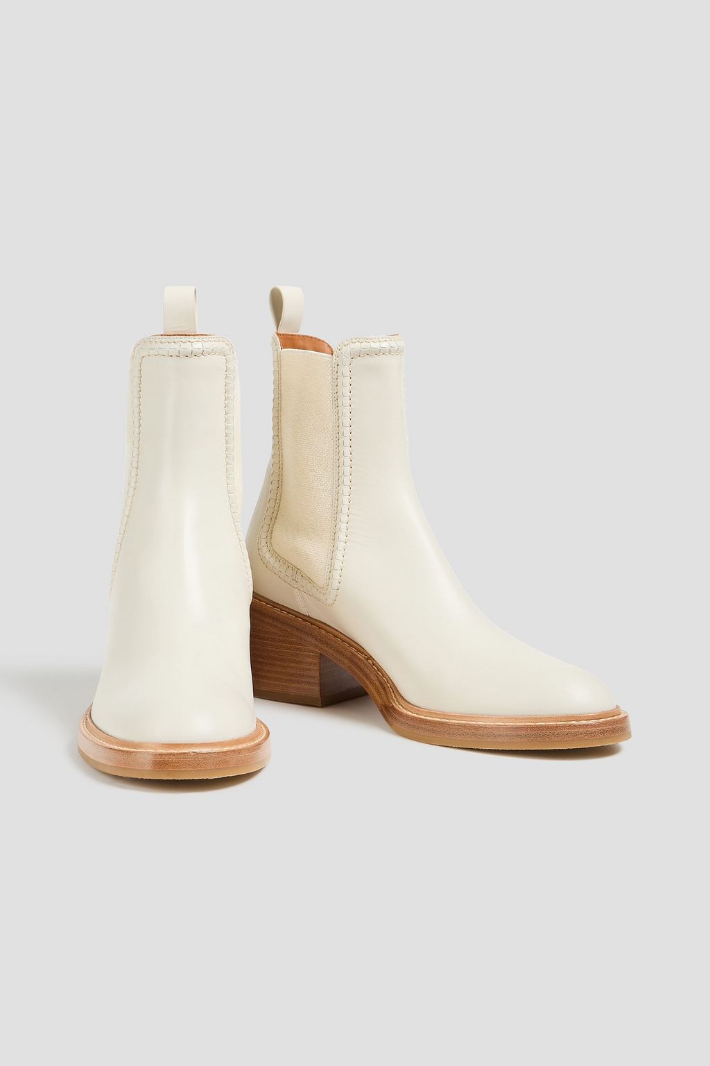 CHLOÉ Mallo leather Chelsea boots