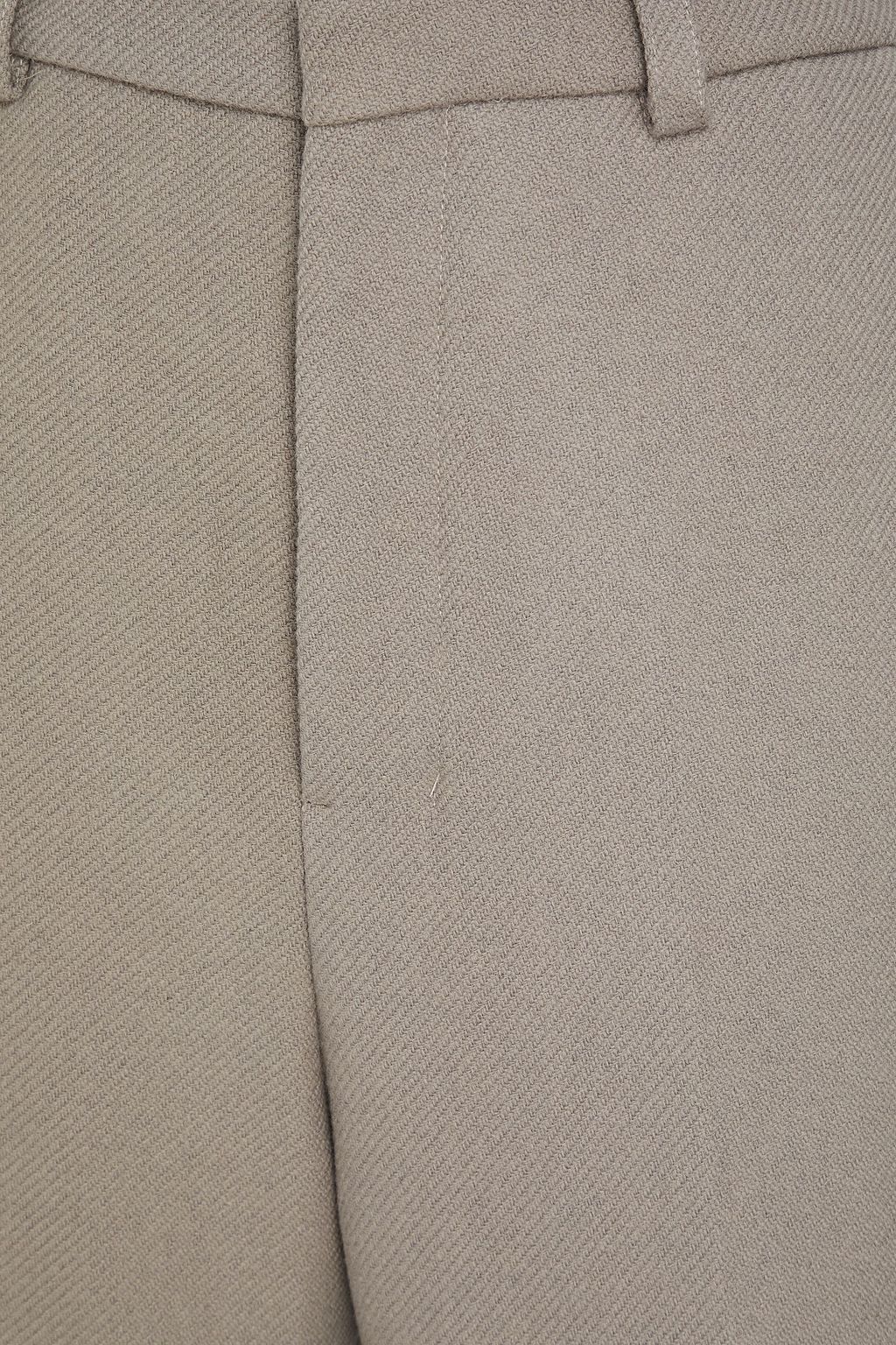 AMI ALEXANDRE MATTIUSSI Wool-blend twill pants