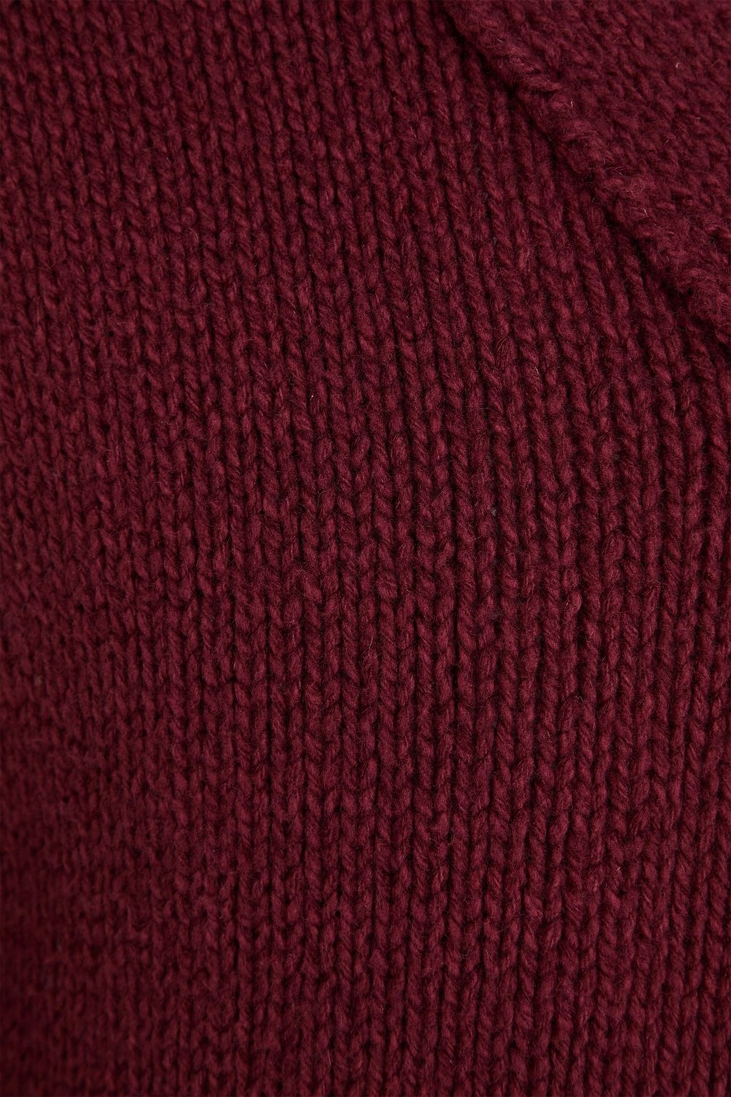 JIL SANDER Cotton and wool-blend sweater