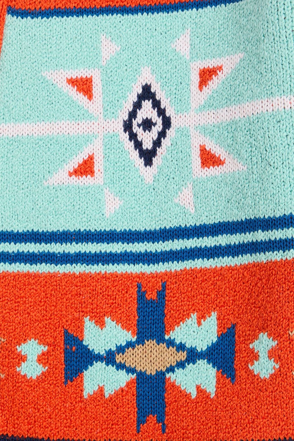 ALANUI Jacquard-knit cotton cardigan