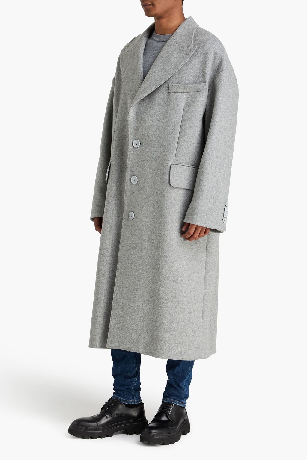 DOLCE&GABBANA Wool-blend felt coat