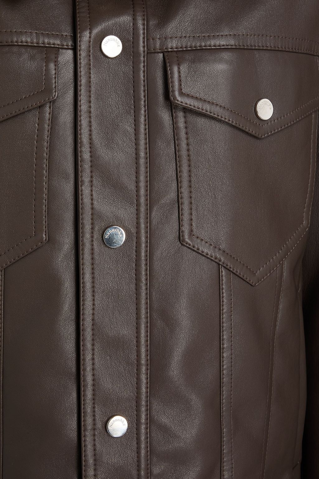 NANUSHKA Teddy fleece-trimmed jacket