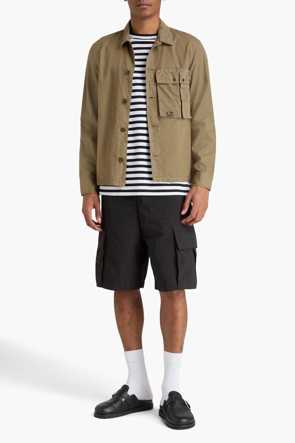 C.P. COMPANY Cotton-twill shirt