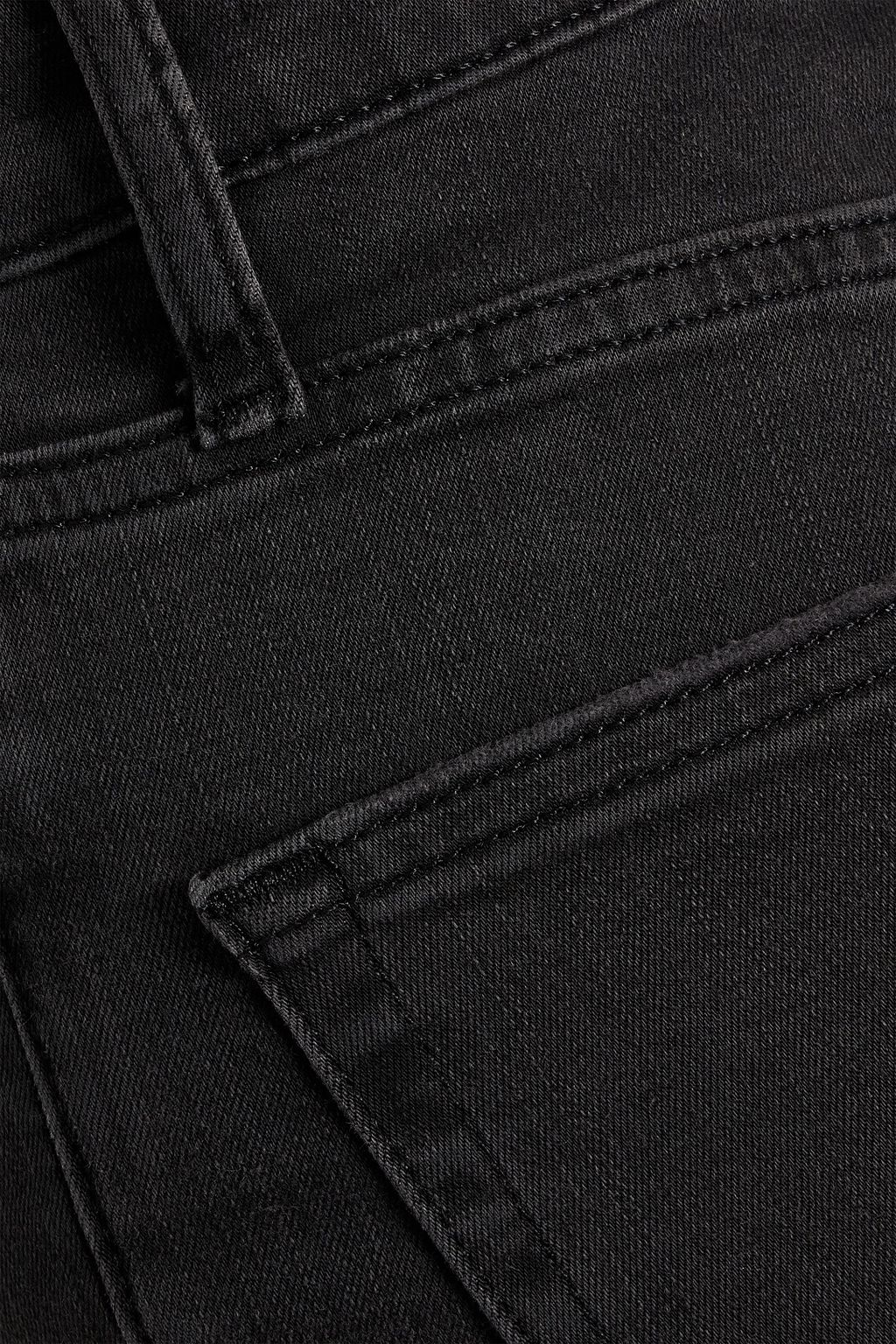 FRAME Le Sleek Straight high-rise straight-leg jeans