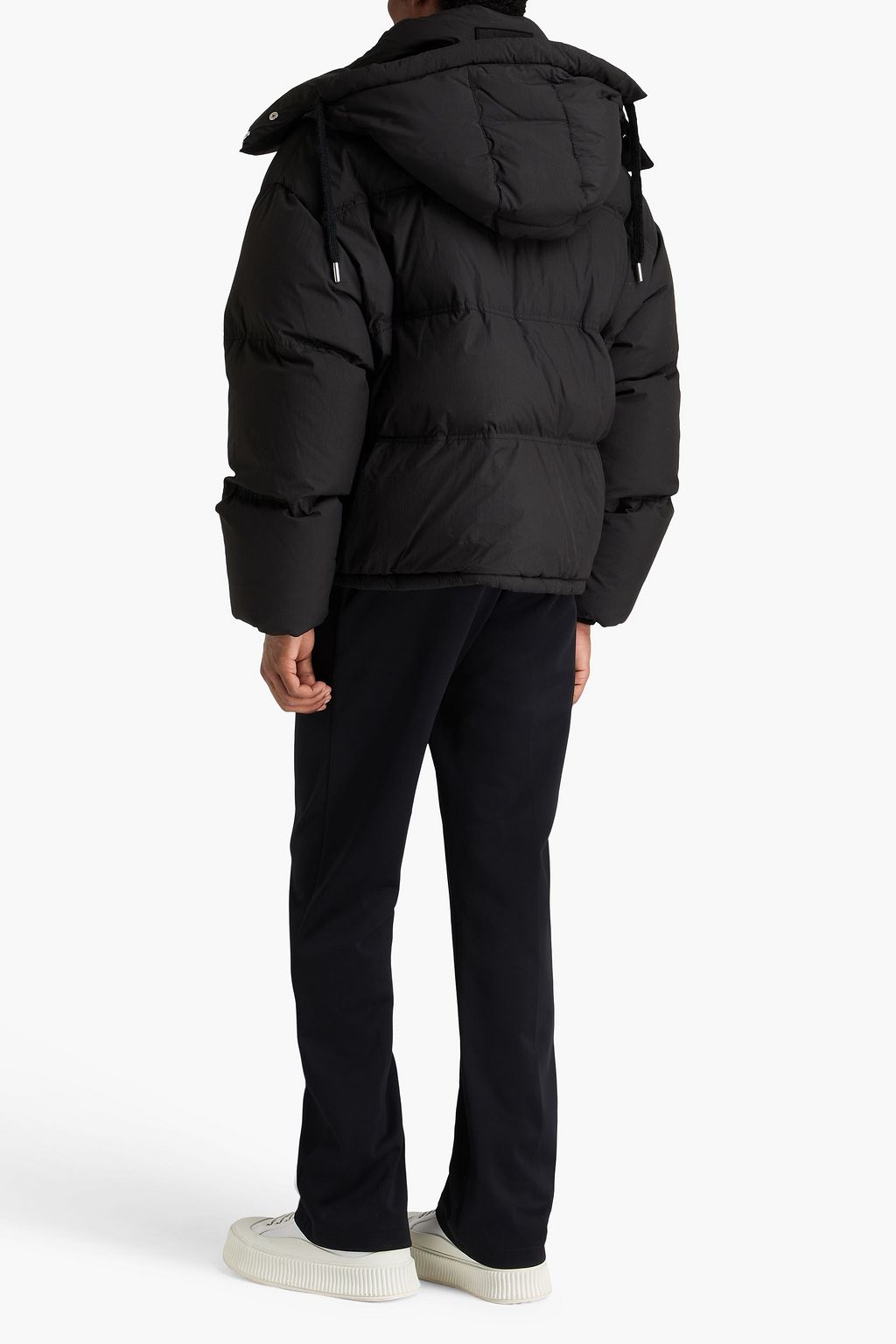 AMI ALEXANDRE MATTIUSSI Oversized quilted shell down jacket