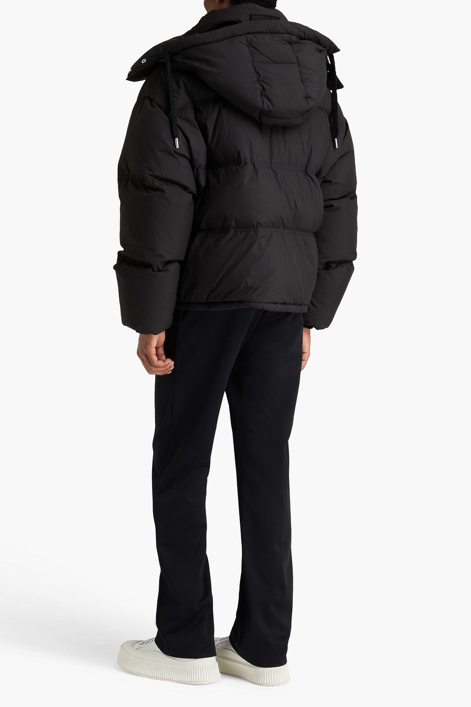  Ami Alexandre Mattiussi - Oversized Quilted Shell Down Jacket - Black - L 