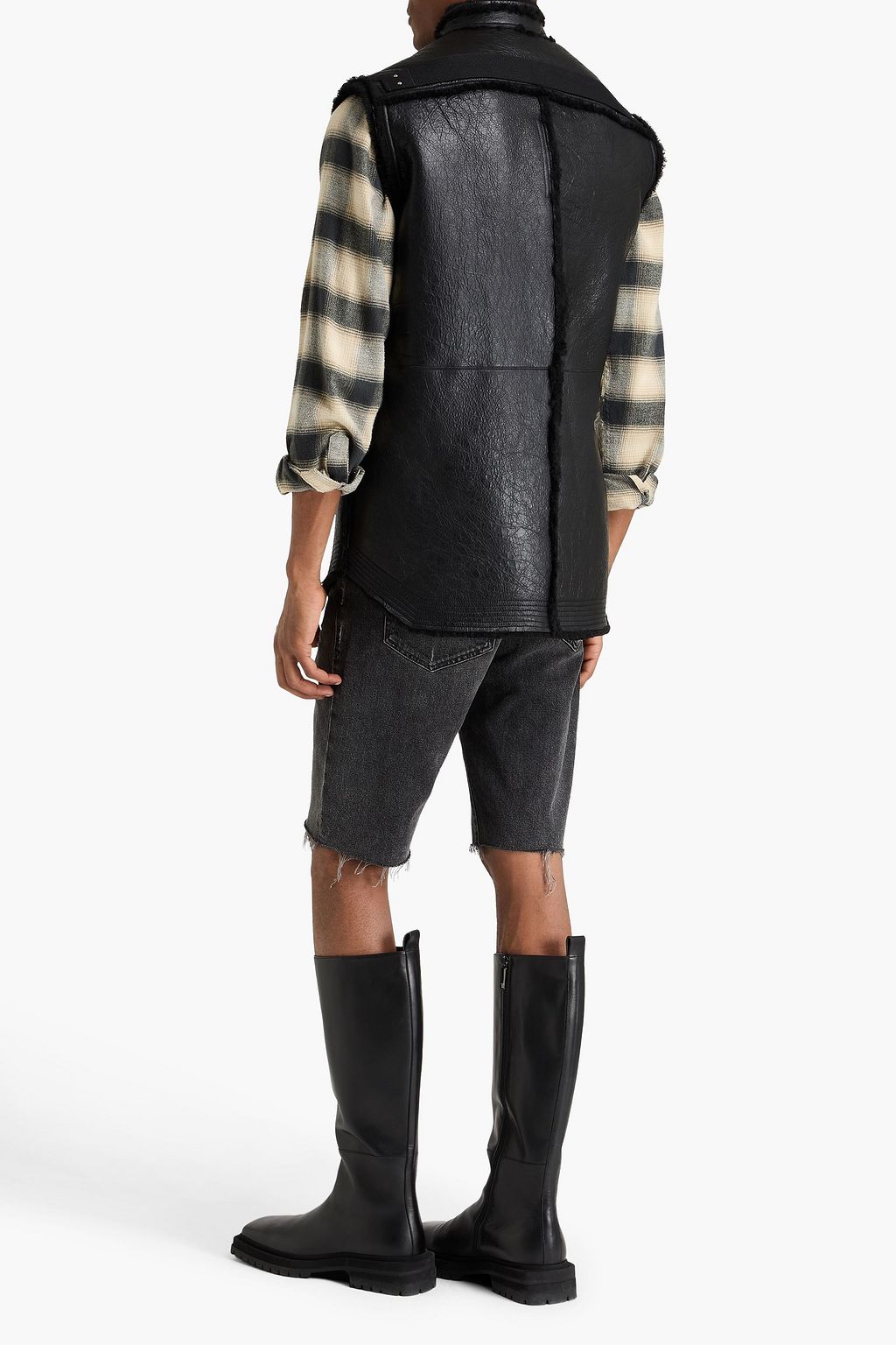 RICK OWENS Leather vest