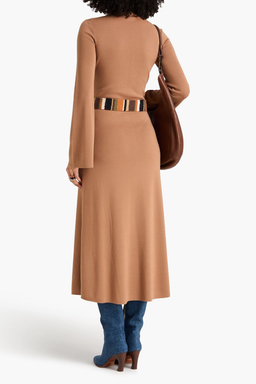 CHLOÉ Wool midi dress