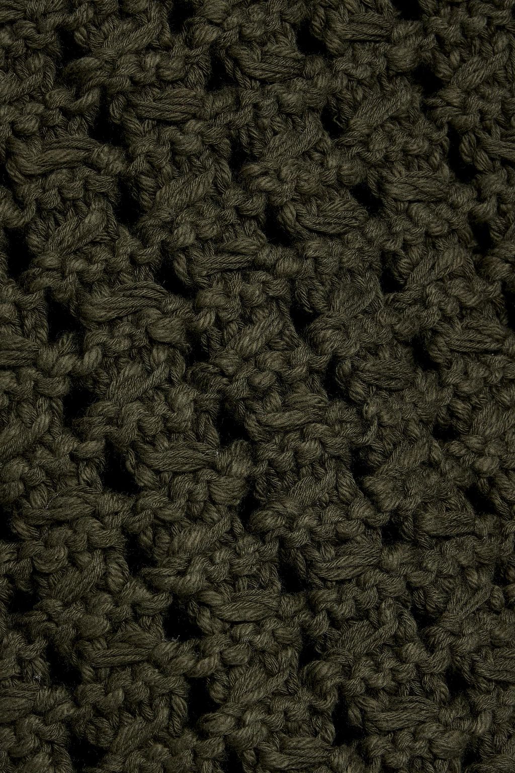 FRAME Open-knit cotton vest