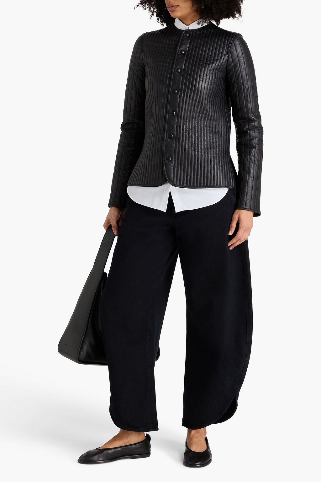 TOTEME Quilted leather jacket