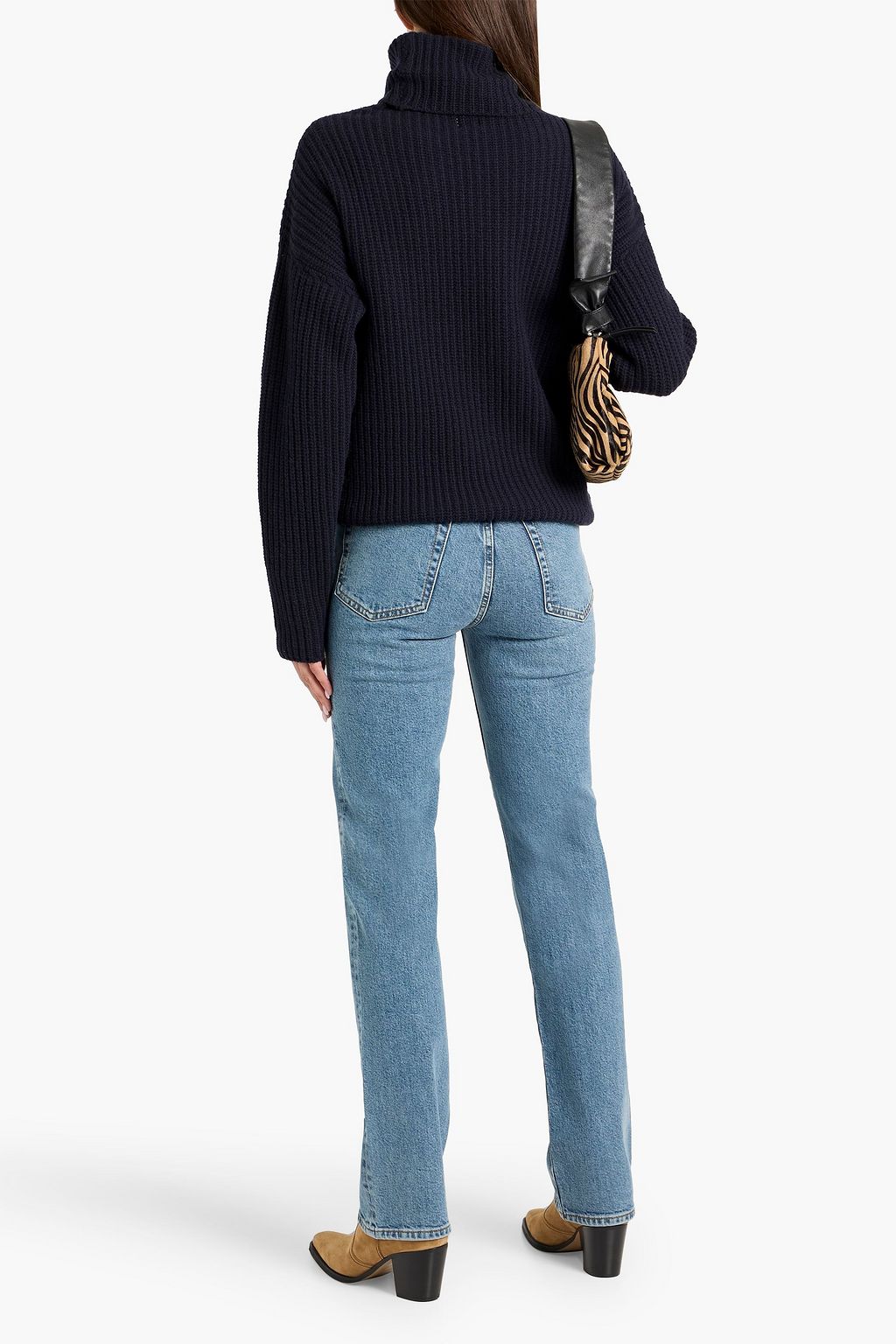 FRAME The Ruler high-rise straight-leg jeans