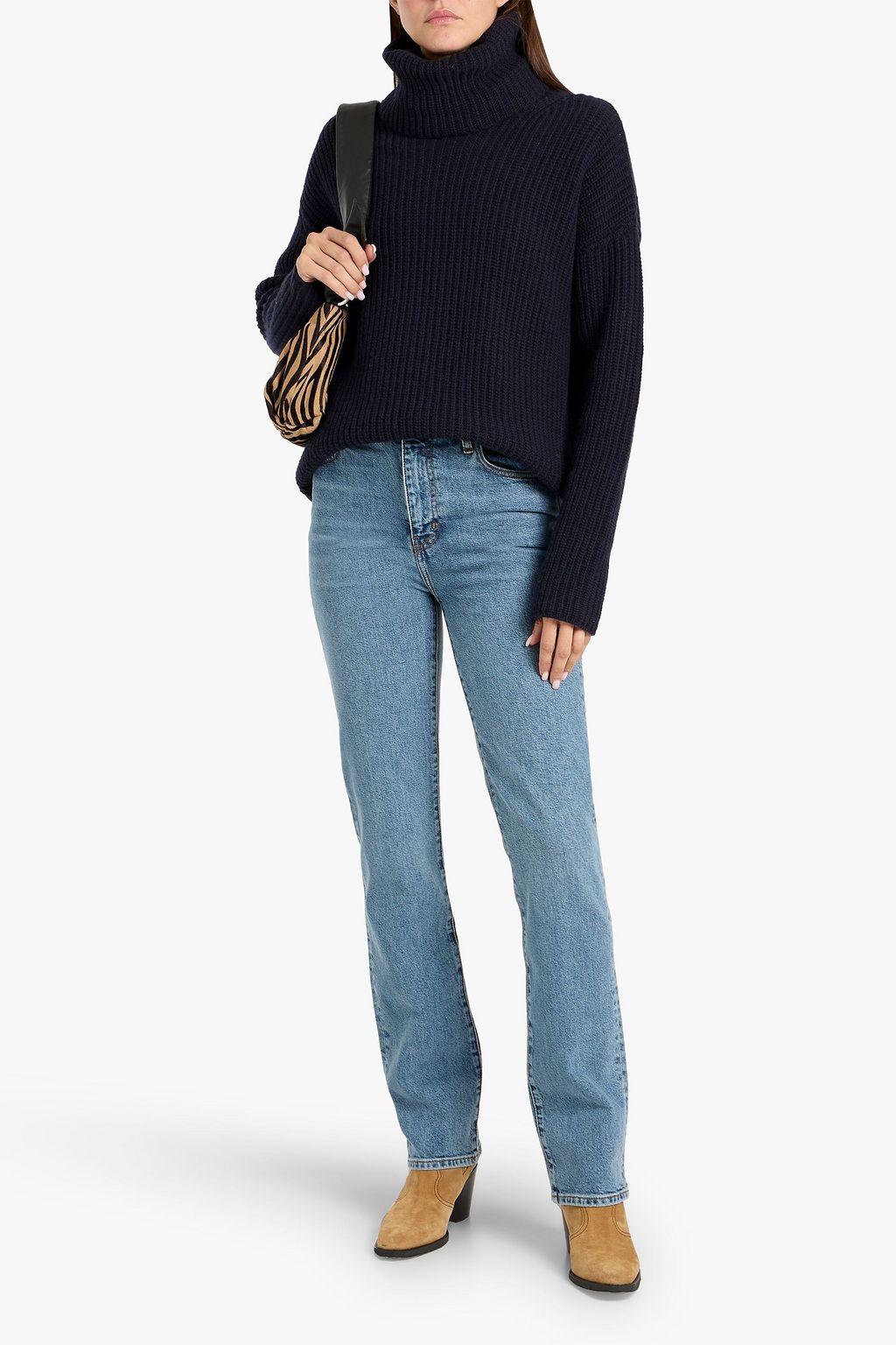 FRAME The Ruler high-rise straight-leg jeans