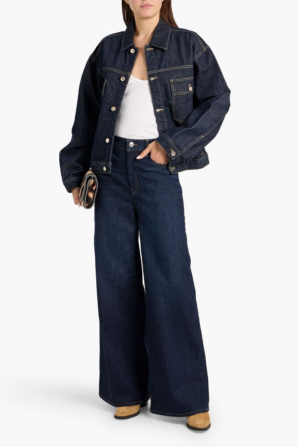 FRAME The Boxy denim jacket