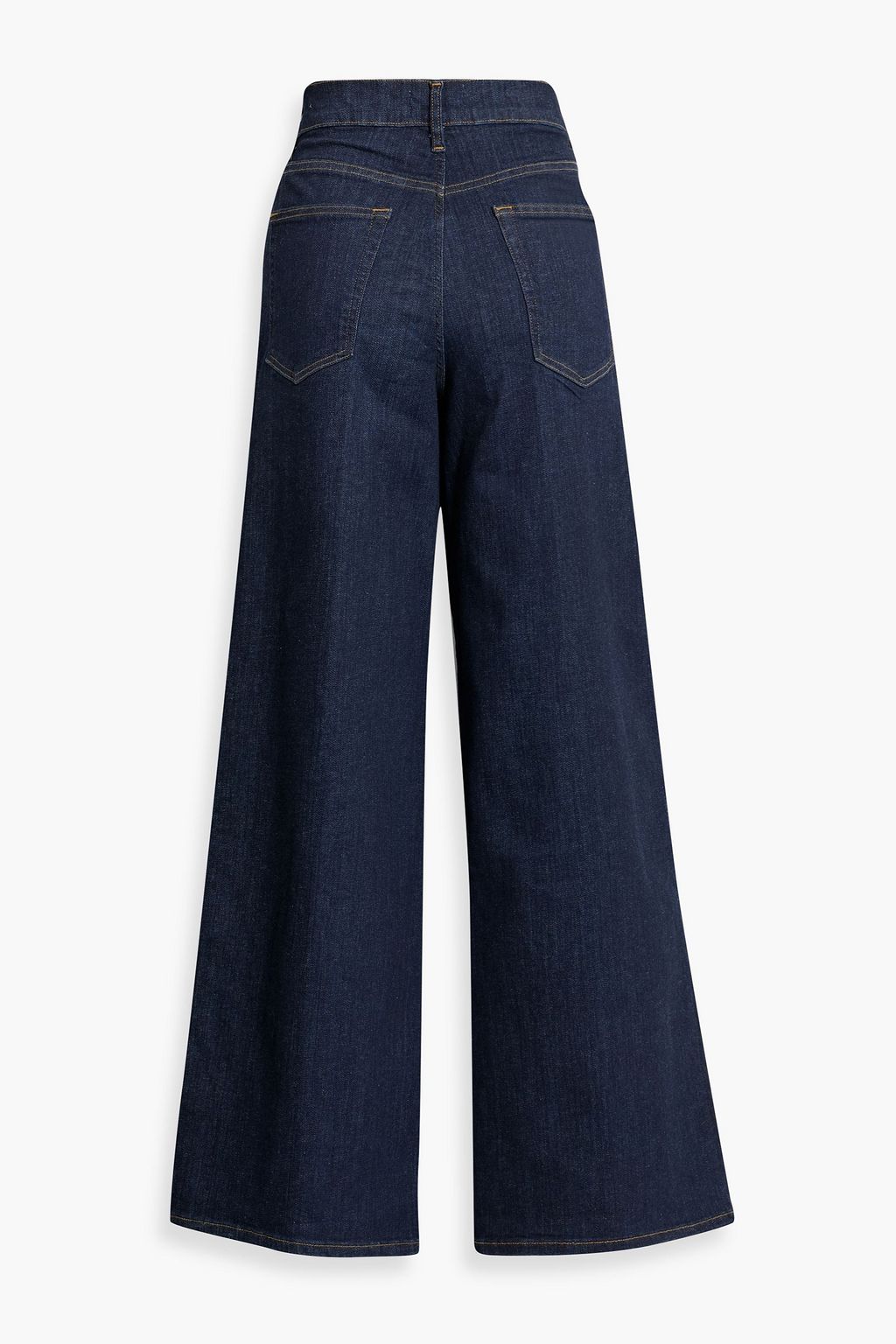 FRAME Le Slim Palazzo high-rise wide-leg jeans