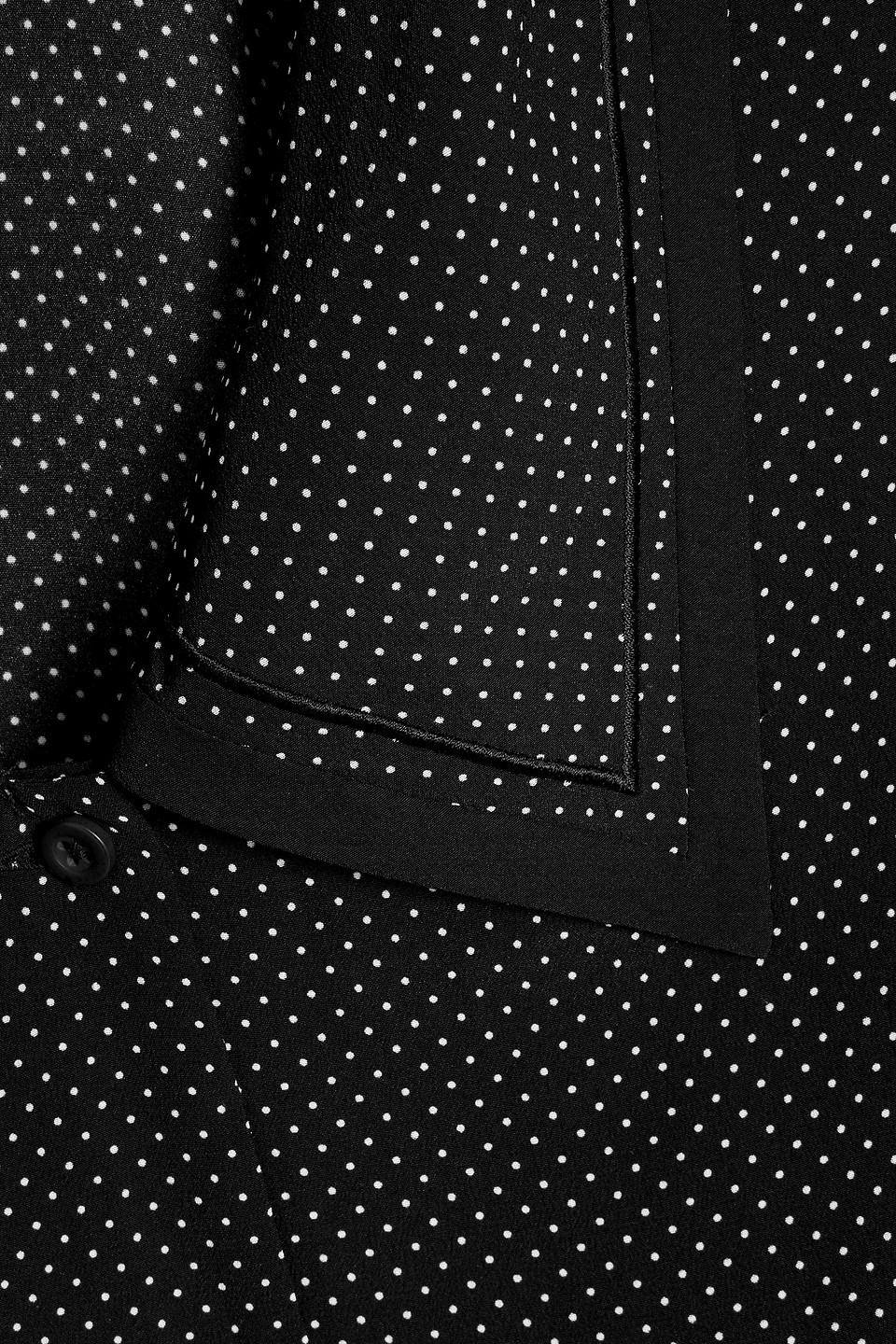 Frame The Sailor Polka-dot Silk Crepe De Chine Mini Dress In Animal Print