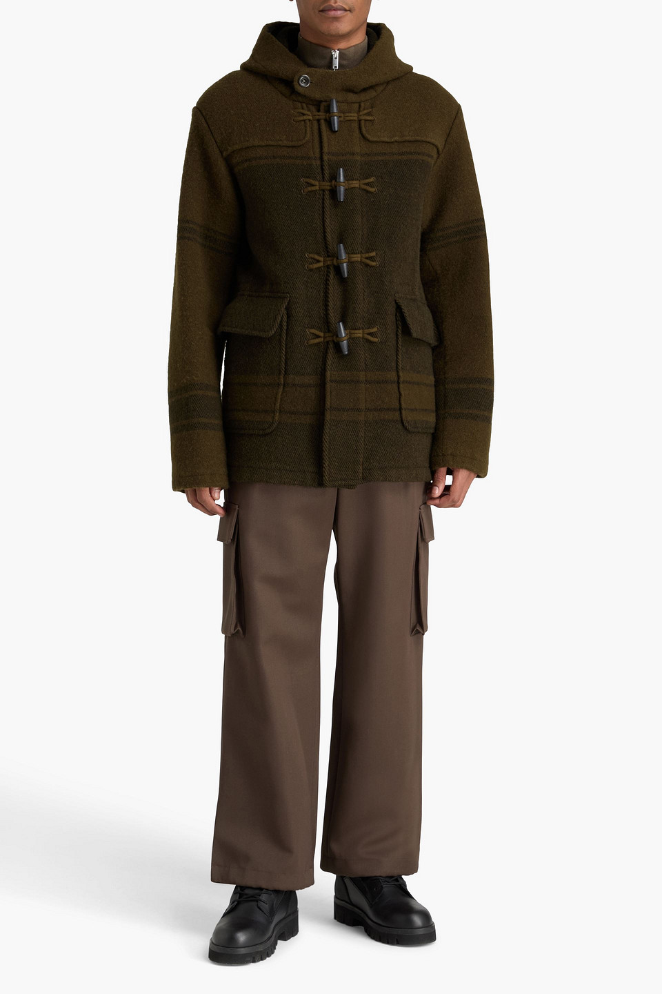  C.p. Company - Wool-jacquard Jacket - Green - It 46 