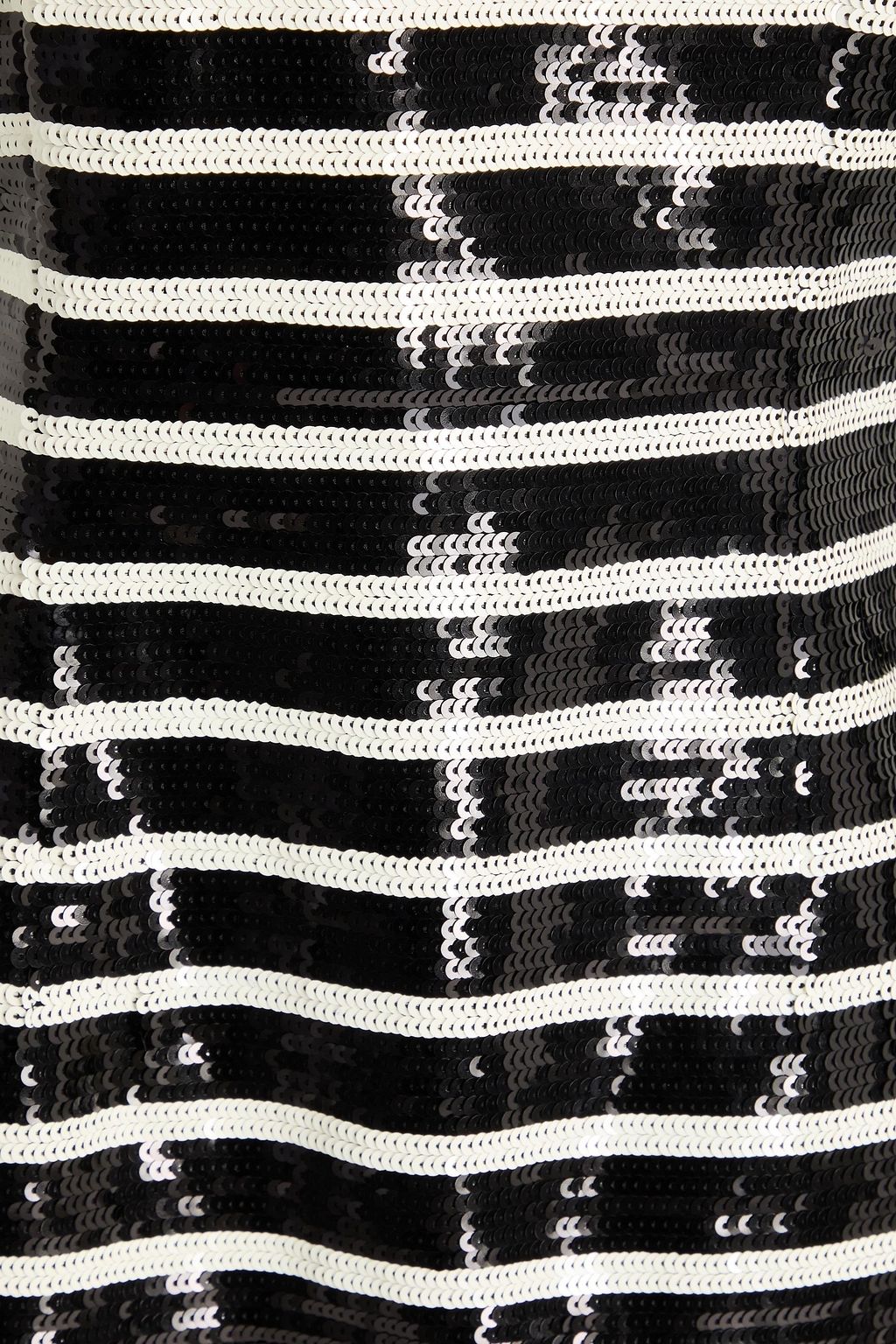 VERONICA BEARD Cala strapless striped sequined cotton-blend mini dress