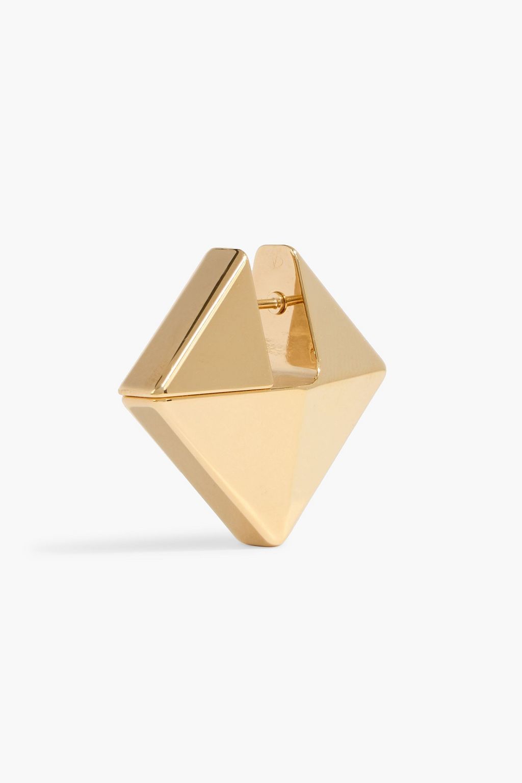 VALENTINO GARAVANI Rockstud gold-tone earrings