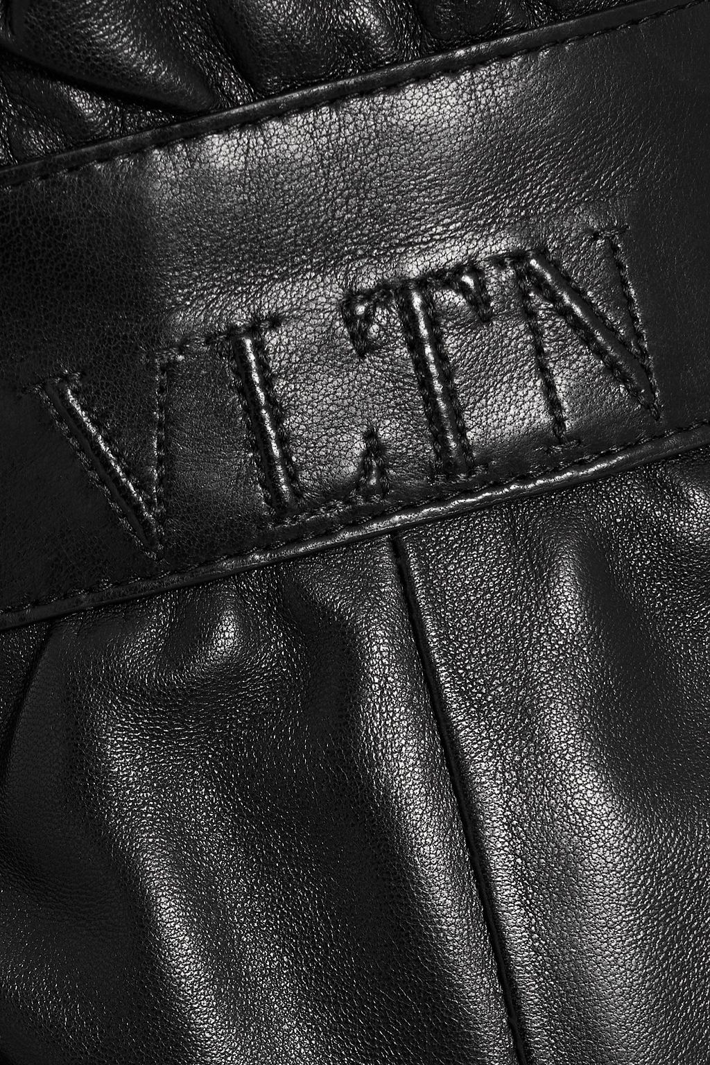 VALENTINO GARAVANI Leather shorts