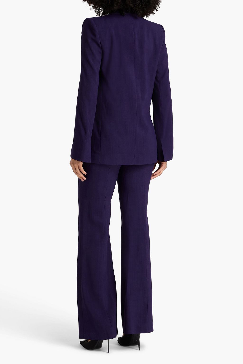 GALVAN  LONDON Crepe flared pants