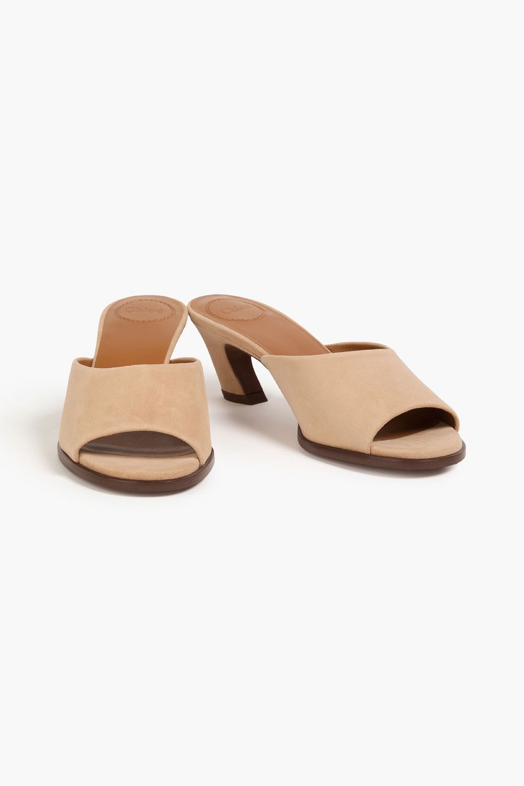 CHLOÉ Suede mules