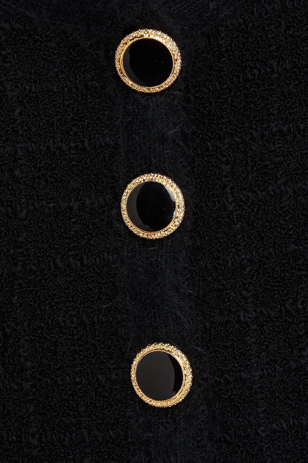 ALESSANDRA RICH Cropped wool-blend bouclé-tweed jacket