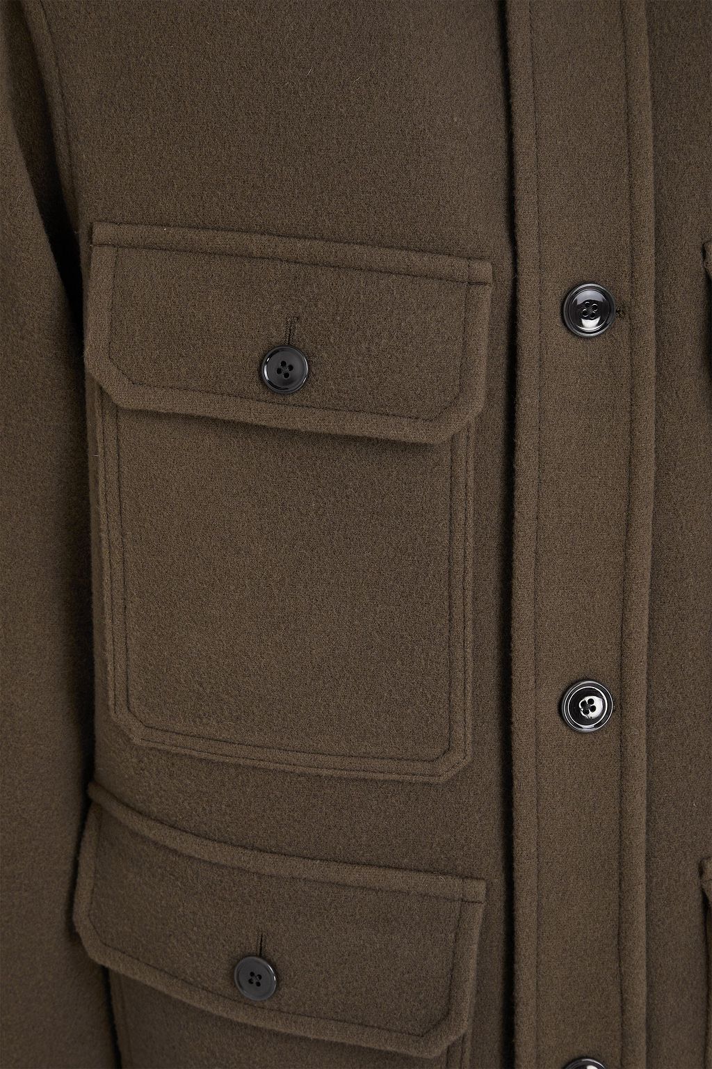 LEMAIRE Wool-felt jacket