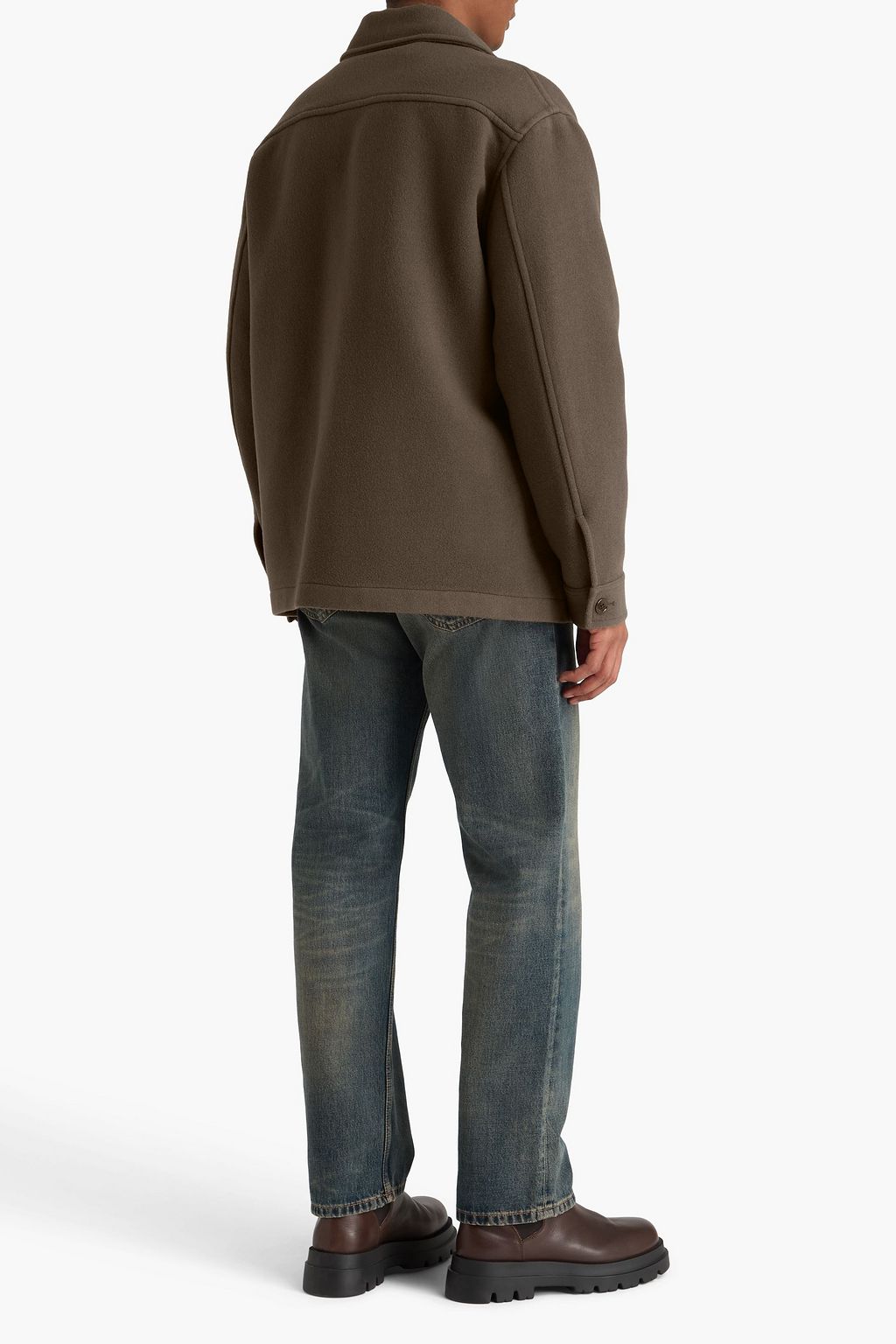 LEMAIRE Wool-felt jacket