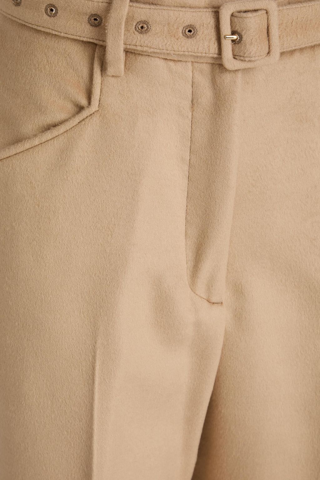 GABRIELA HEARST Silk-felt wide-leg pants