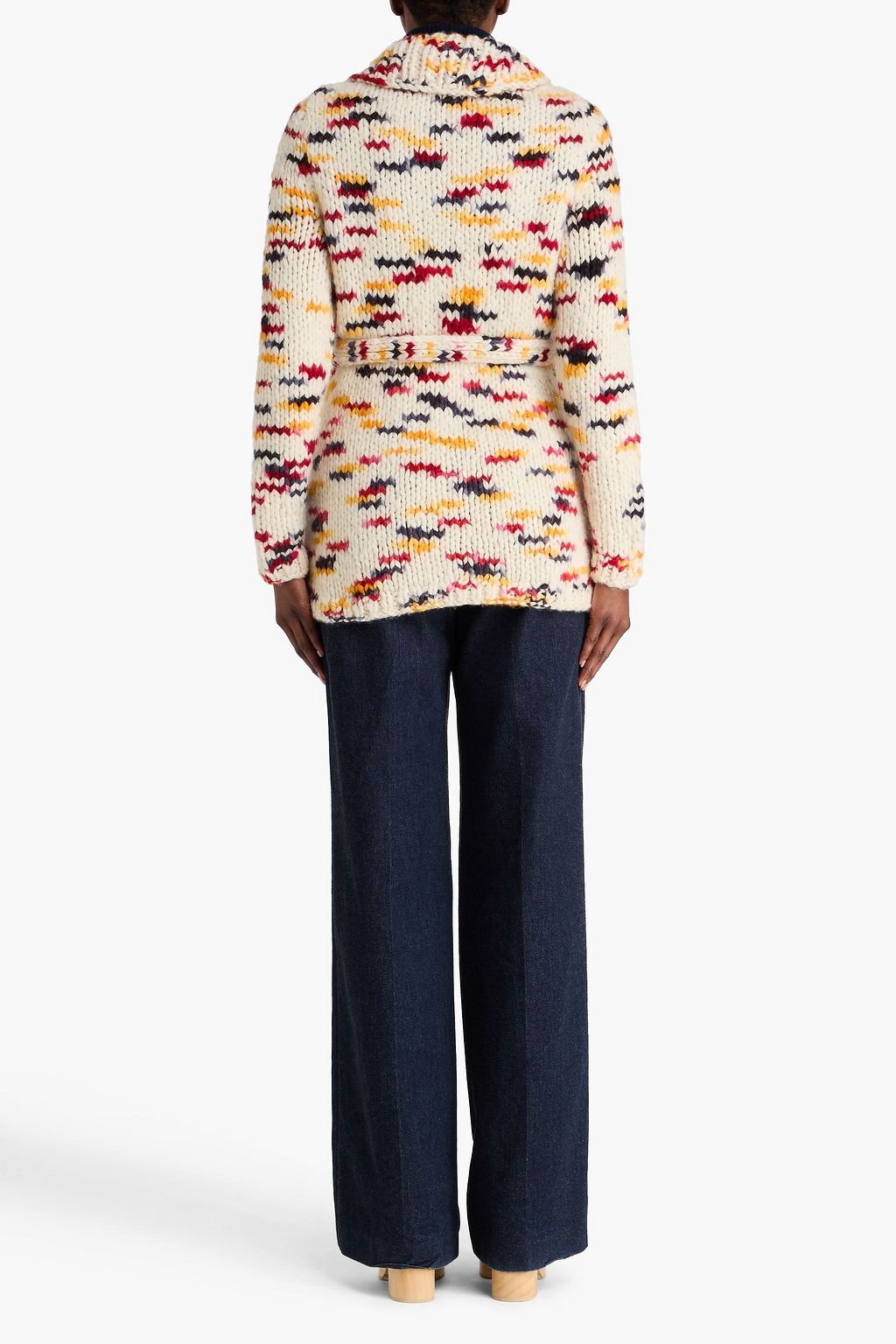 GABRIELA HEARST Marled cashmere cardigan