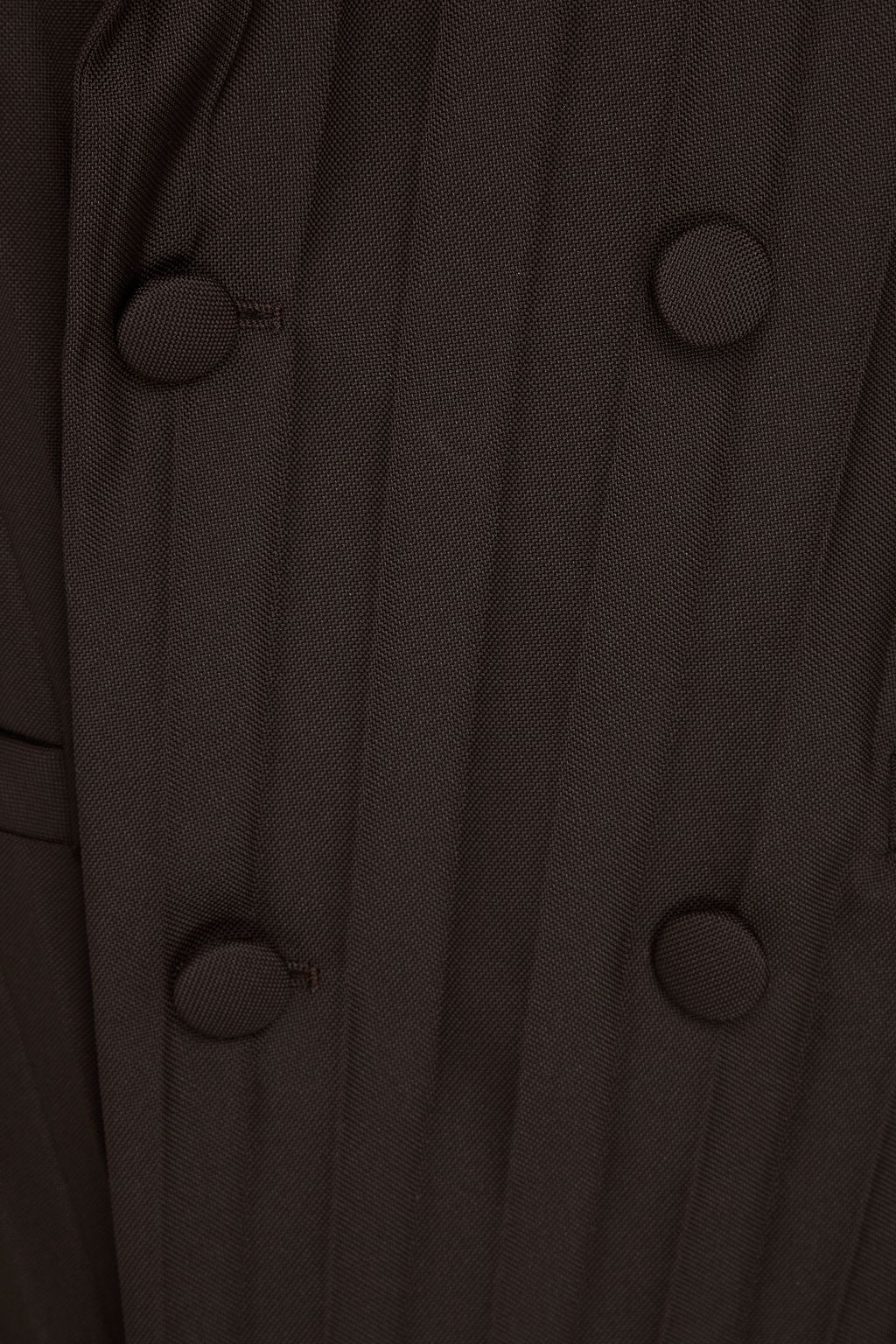 VALENTINO GARAVANI Double-breasted canvas blazer