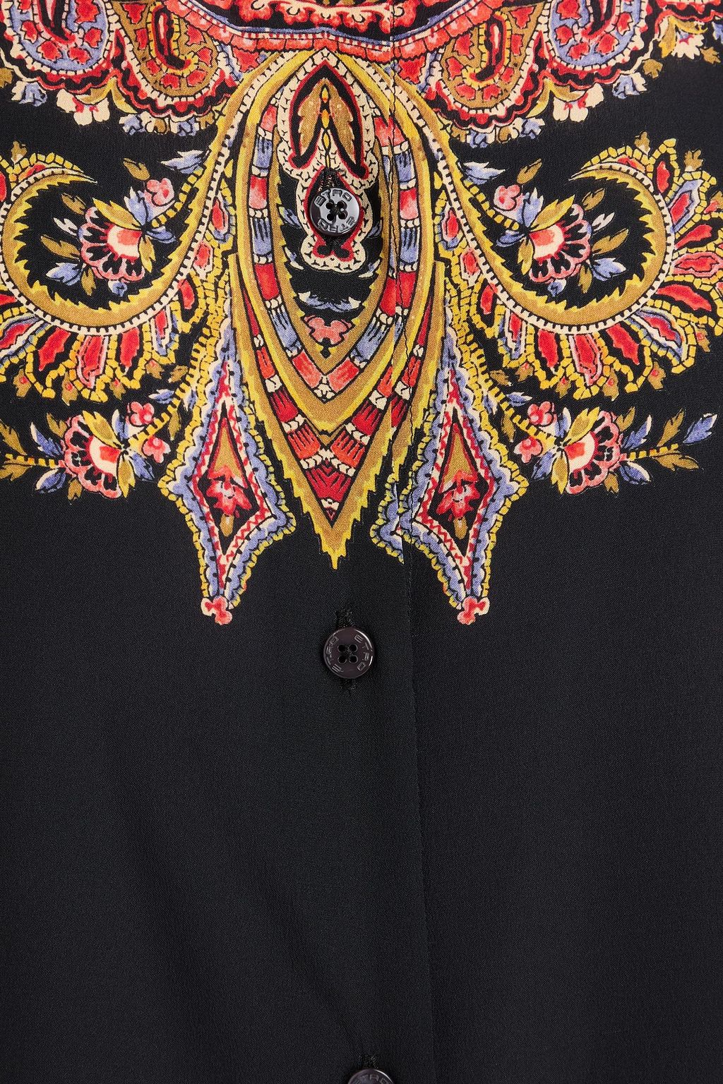 ETRO Paisley-print silk crepe de chine shirt