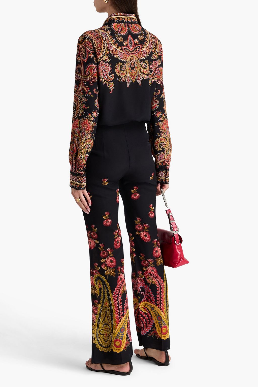 ETRO Paisley-print silk crepe de chine shirt