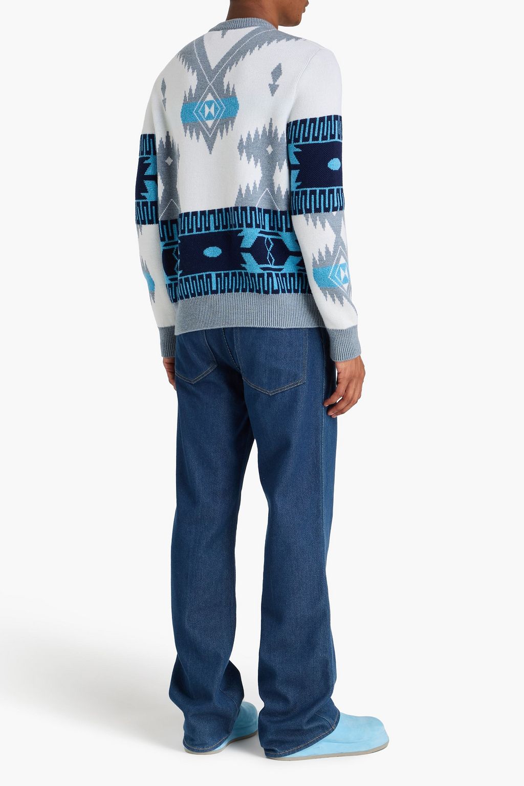 ALANUI Jacquard-knit wool sweater