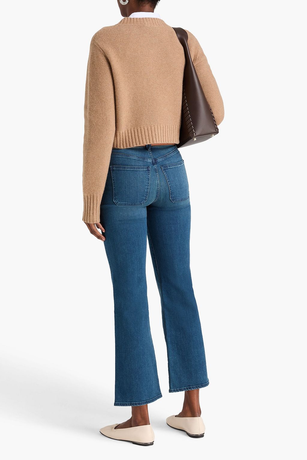 VERONICA BEARD Crosbie high-rise wide-leg jeans