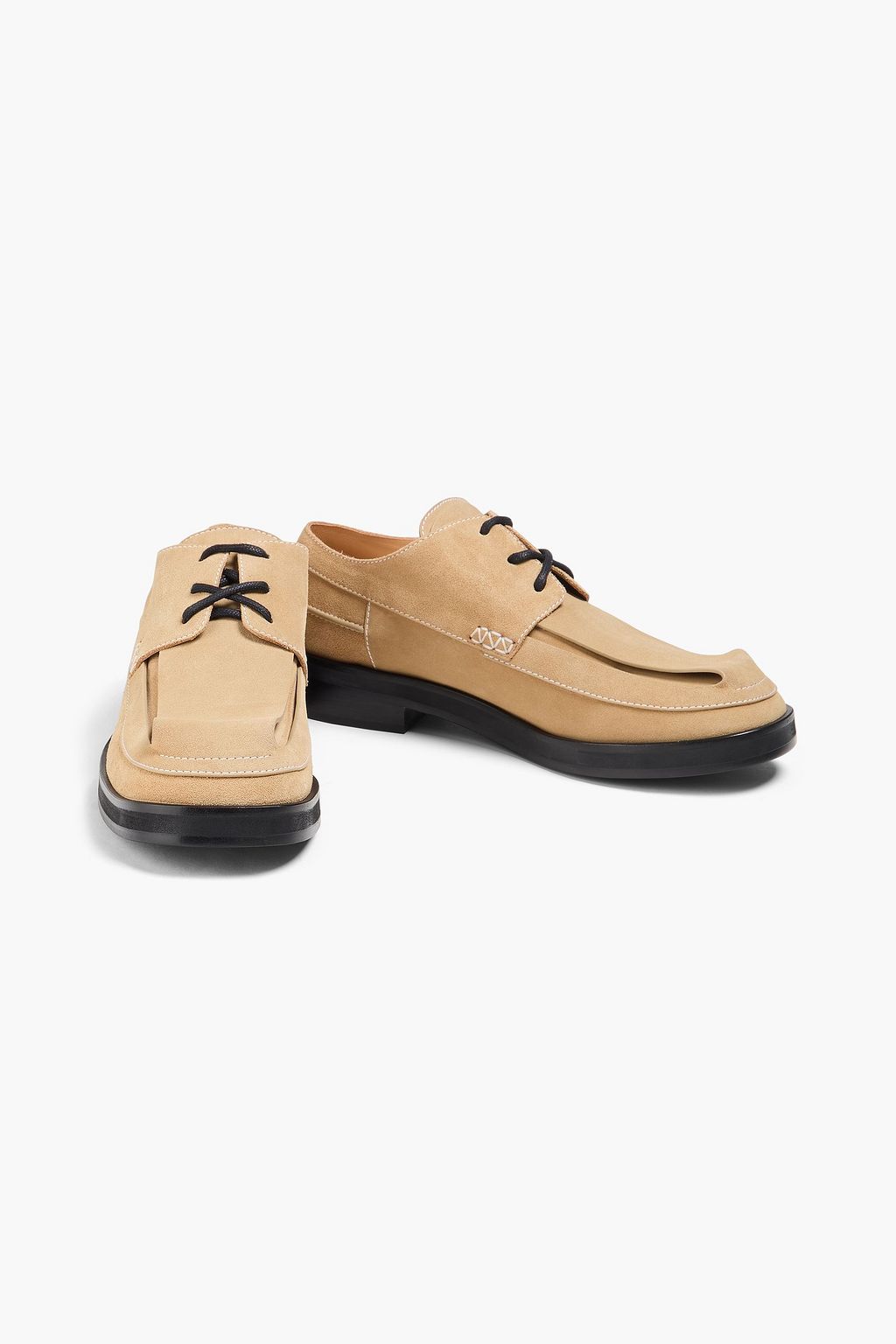 JW ANDERSON Suede derby shoes